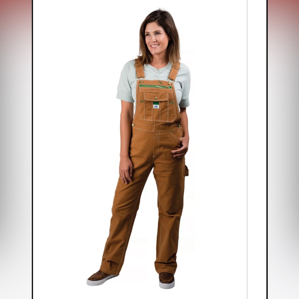 Liberty Tan Women's Overalls